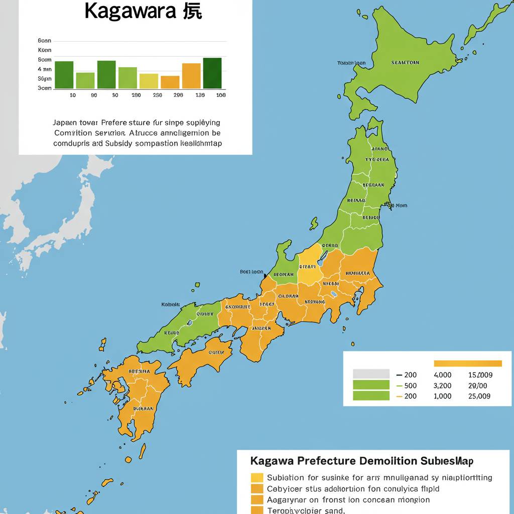 【最新版】香川県全市町村の解体補助金額比較マップ