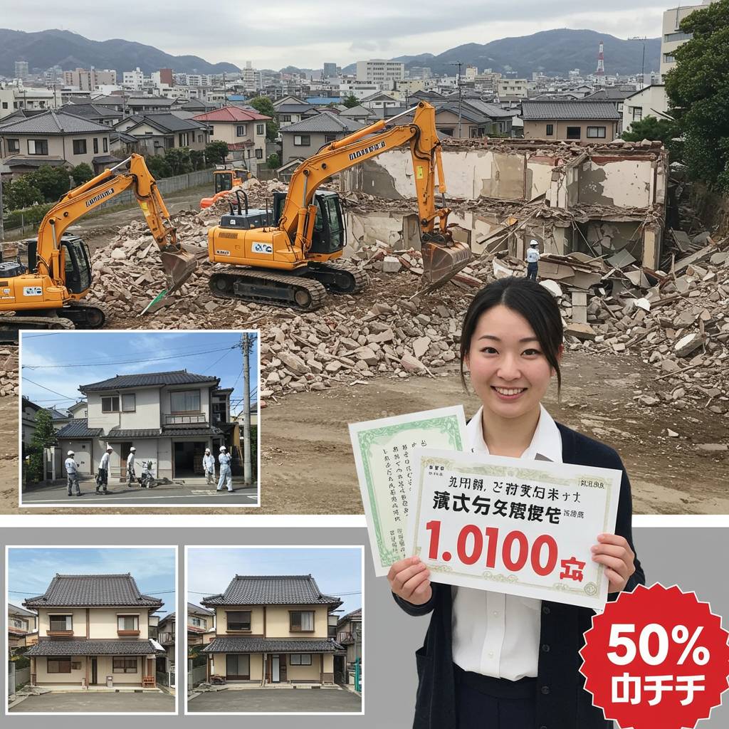 【実録】高松市で解体費用の半額が戻ってきた補助金活用法
