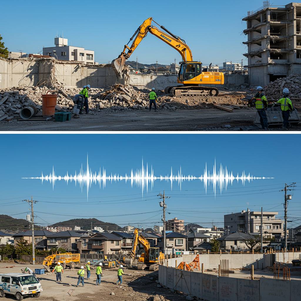 解体工事の騒音トラブル – 高松市の実例と対策
