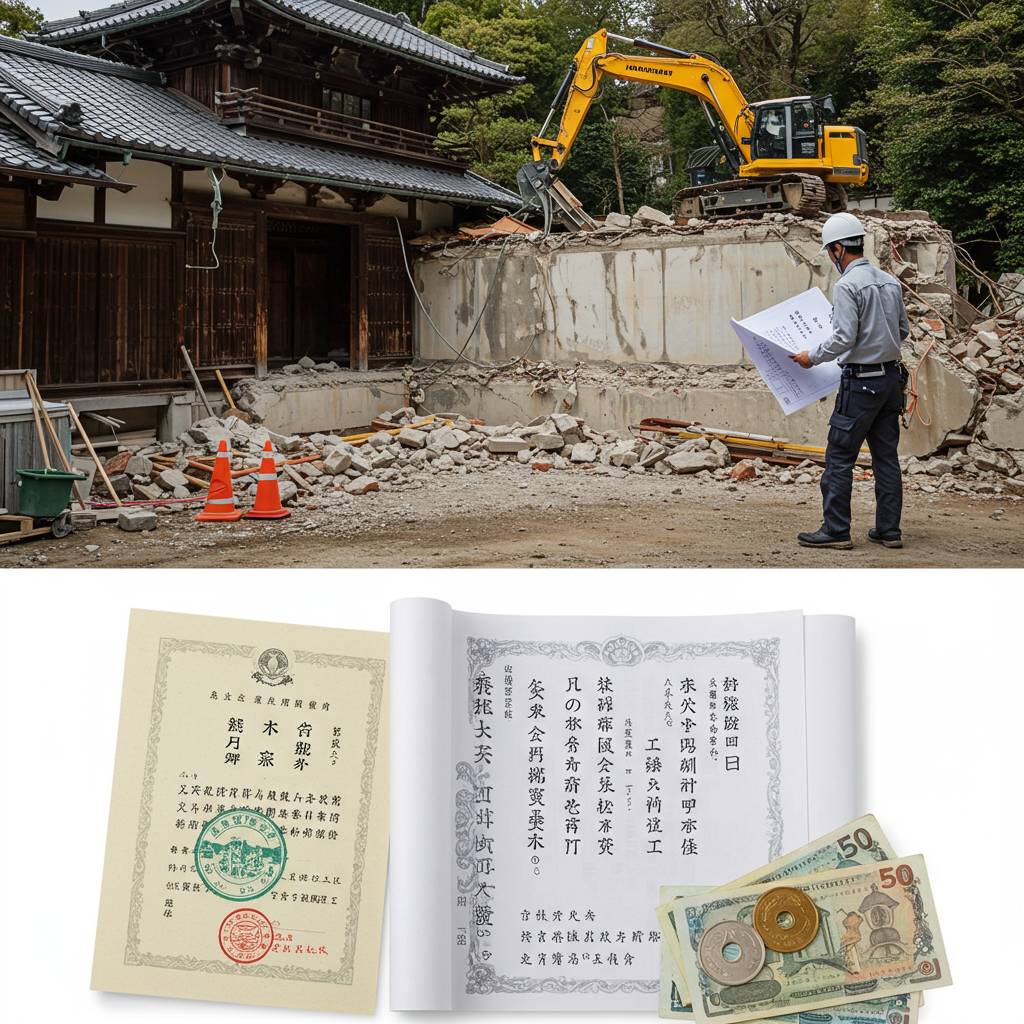 香川県の解体工事で知っておくべき条例と補助金制度