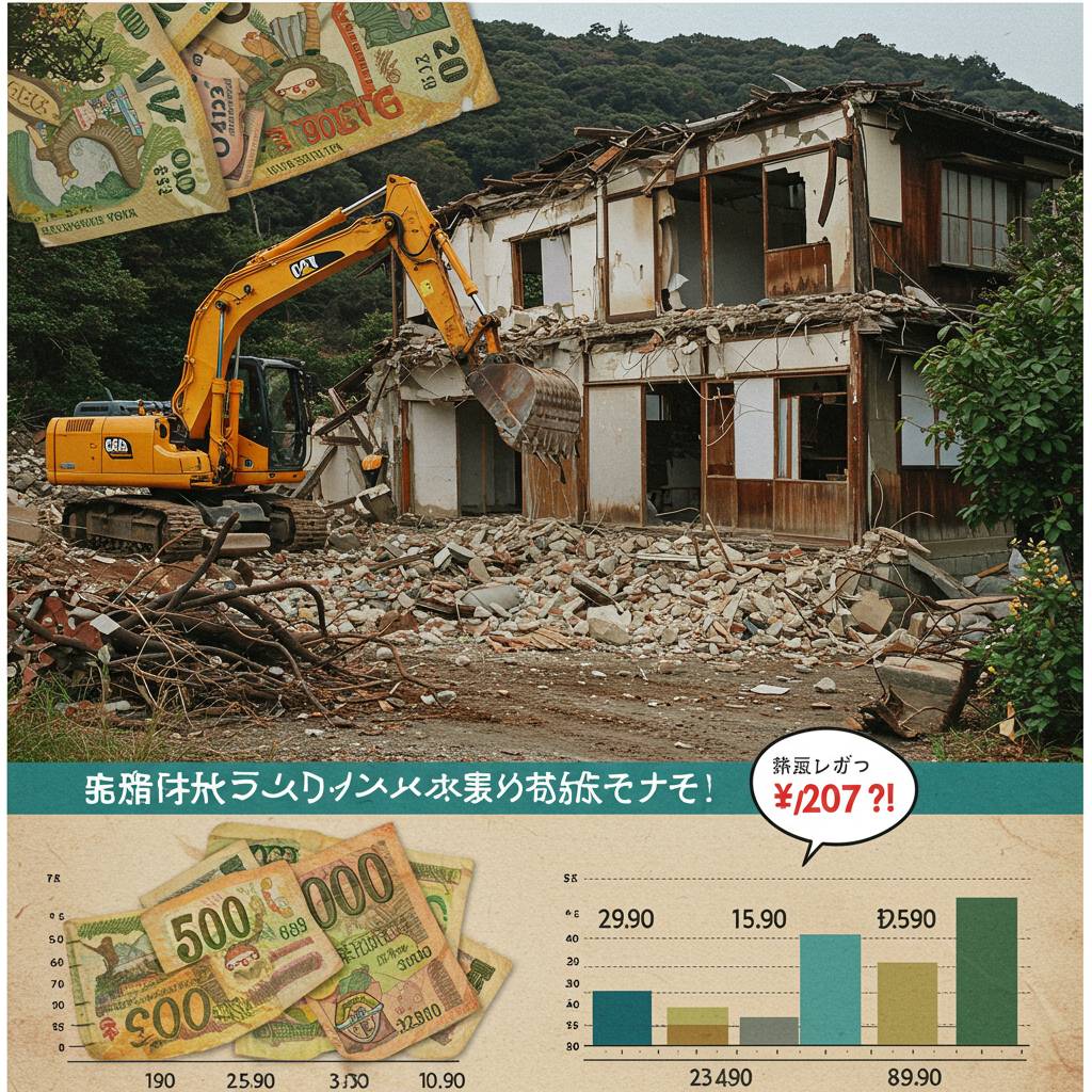 香川県の空き家解体費用、他県と比較したら驚きの結果に
