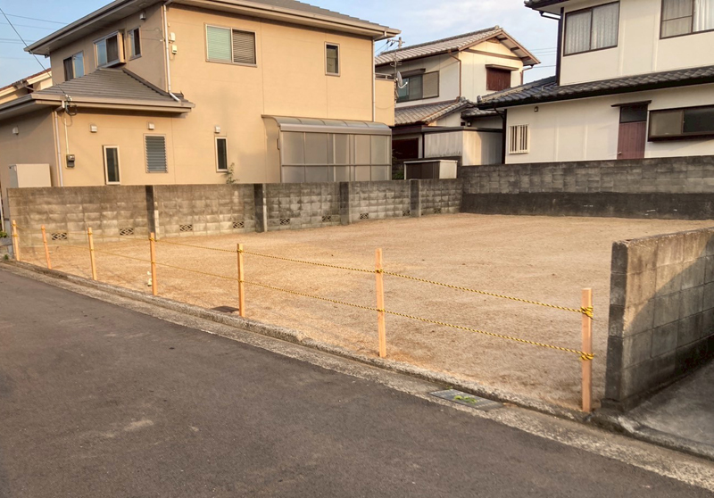 香川県さぬき市で空き家の解体 木造2階建て解体工事